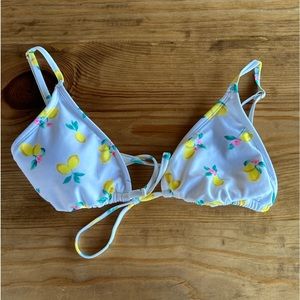 Lemon Swim Top